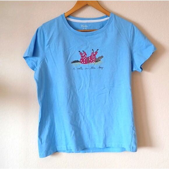 Hatley women's horse A roll in the hay t shirt - Picture 1 of 5